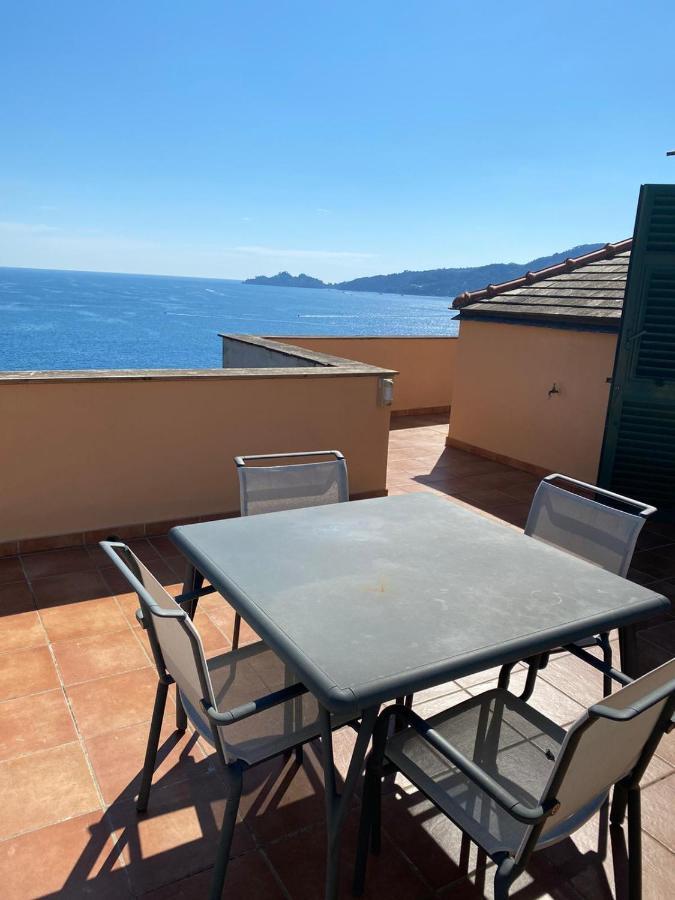 Welcome Riviera - Attico San Faustino 165 Mq Piu 110 Mq Di Terrazza- In Villa 700 ,Vista Mare Strepitosa-100 M Dalla Spiaggia-Parking Esclusivo Rapallo Dış mekan fotoğraf